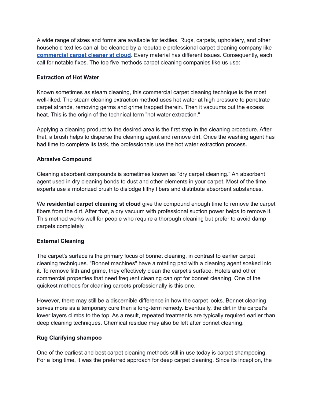 PPT - Cleaning Methods Used By Professional Carpet Cleaners PowerPoint ...