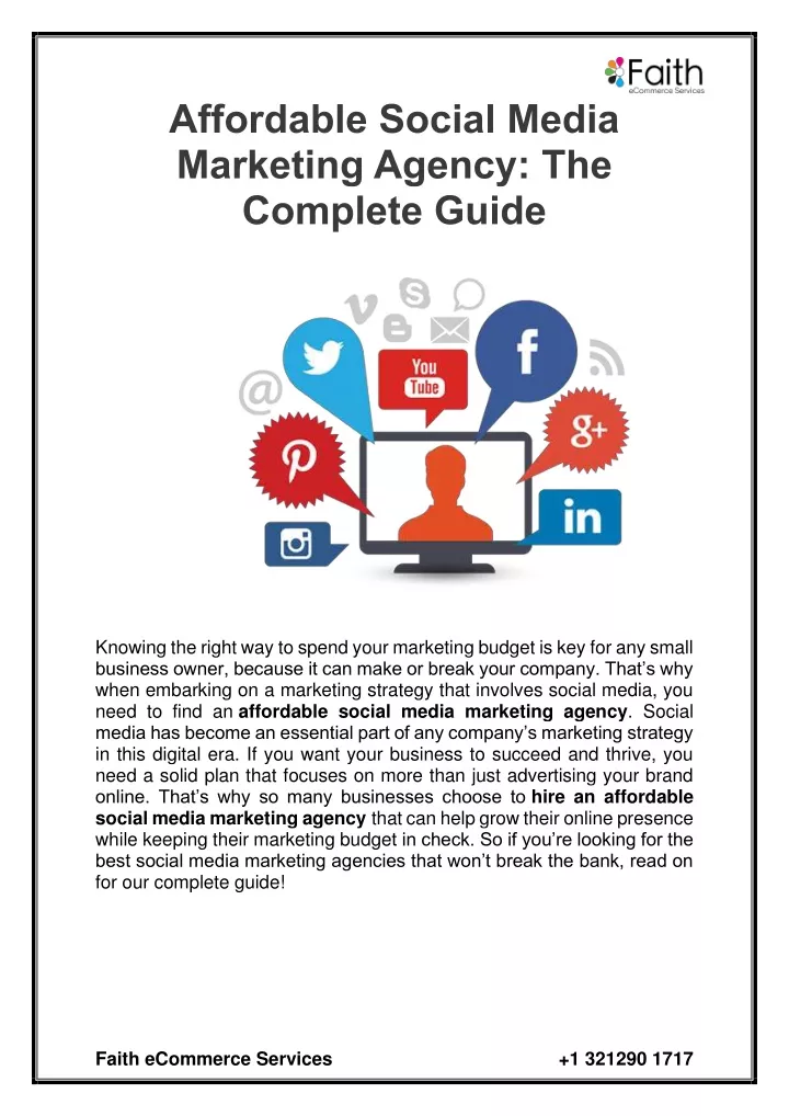 Ppt Affordable Social Media Marketing Agency The Complete Guide Powerpoint Presentation Id 8002