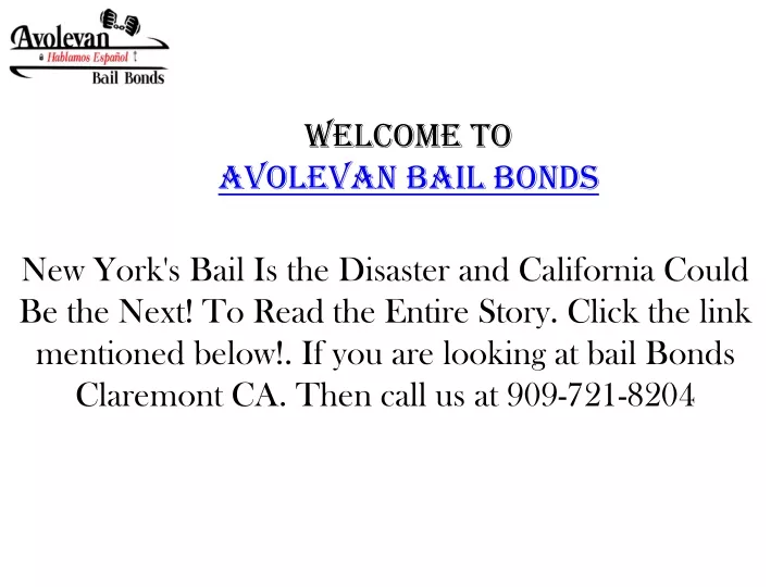 Ppt Bail Bonds Rancho Cucamonga Powerpoint Presentation Free 3462