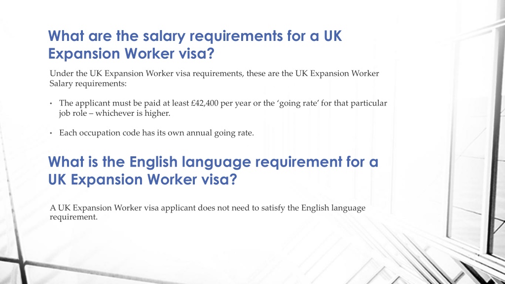 PPT - Know Everything About UK Expansion Worker Visa PowerPoint ...