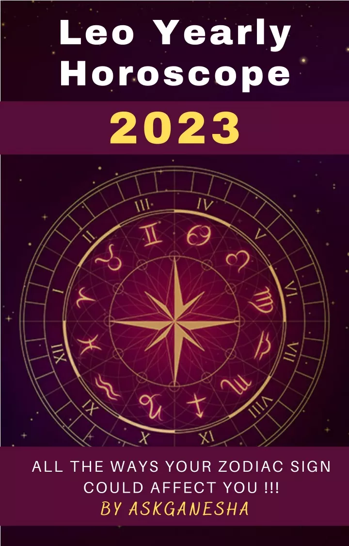 PPT Leo Yearly Horoscope 2023 PowerPoint Presentation, free download