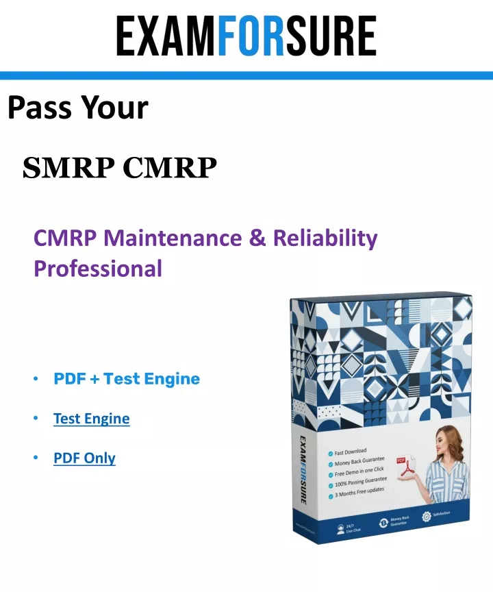 PPT SMRP CMRP Dumps Updated CMRP Dumps PDF For IT Candidates 