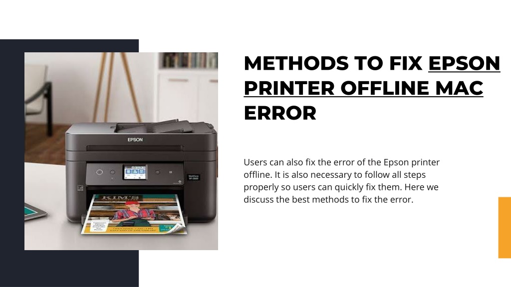 Ppt What To Do When Epson Printer Offline Mac Powerpoint Presentation