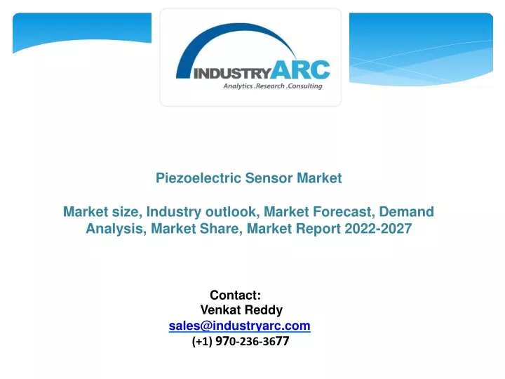 PPT Piezoelectric Sensor Market Slideserve PowerPoint Presentation
