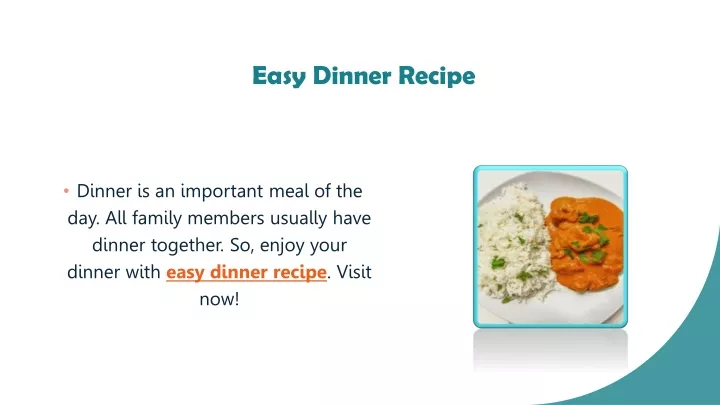 ppt-easy-dinner-recipe-powerpoint-presentation-free-download-id