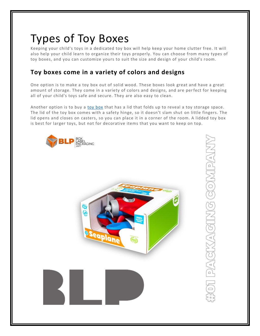 Ppt Different Types Of Toy Boxes Powerpoint Presentation Free