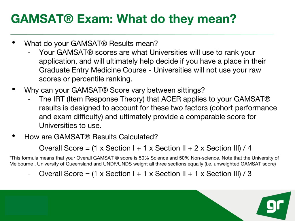 ppt-gamsat-results-2022-the-definitive-guide-powerpoint-presentation