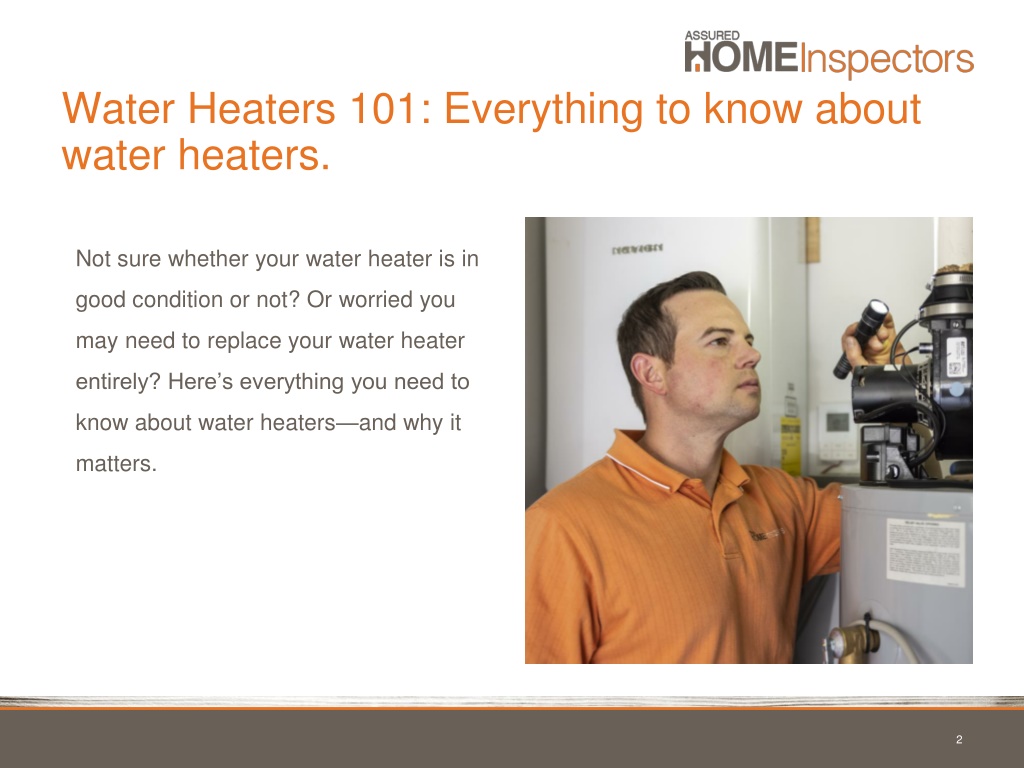 presentation on water heater