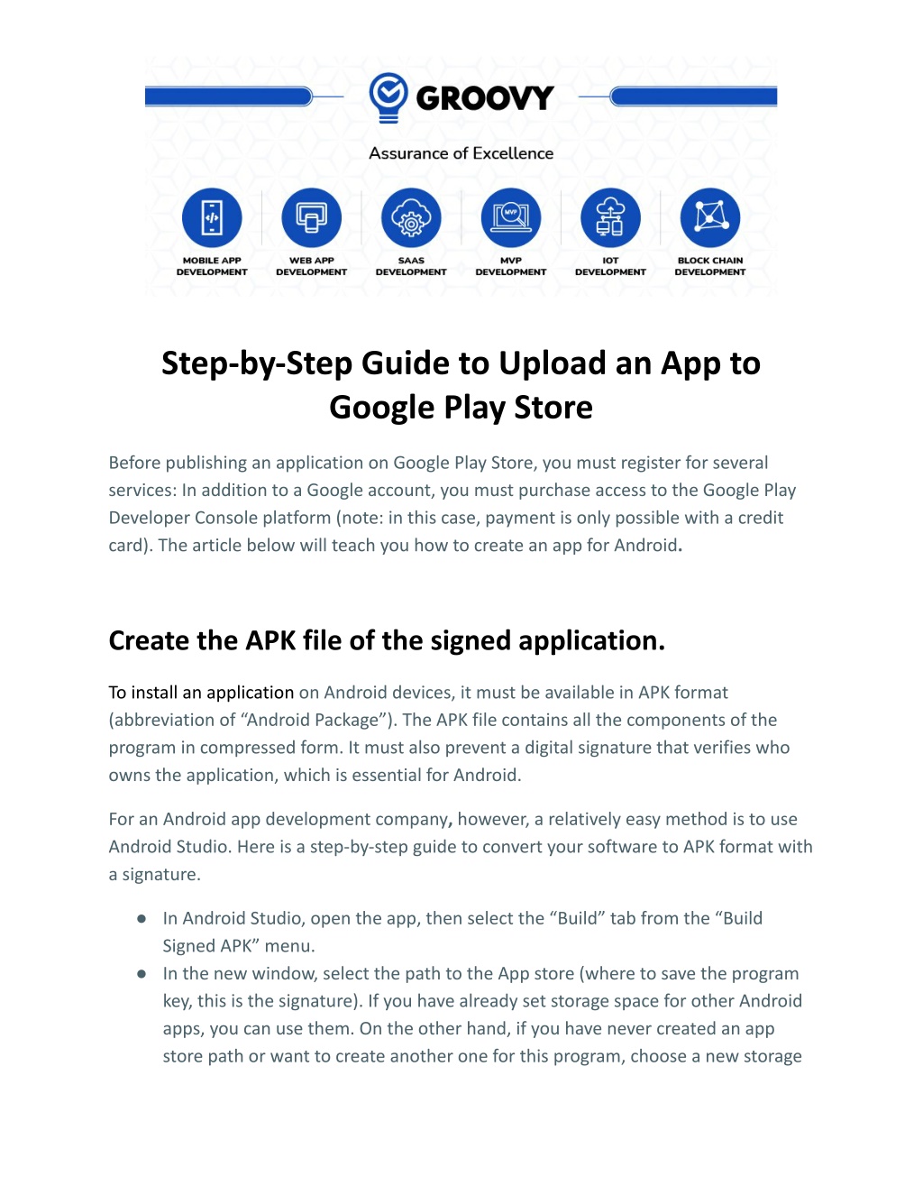 PPT - Step by Step Guide to Upload an App to Google Play Store ...