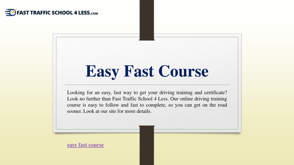 PPT Easy Fast Course PowerPoint