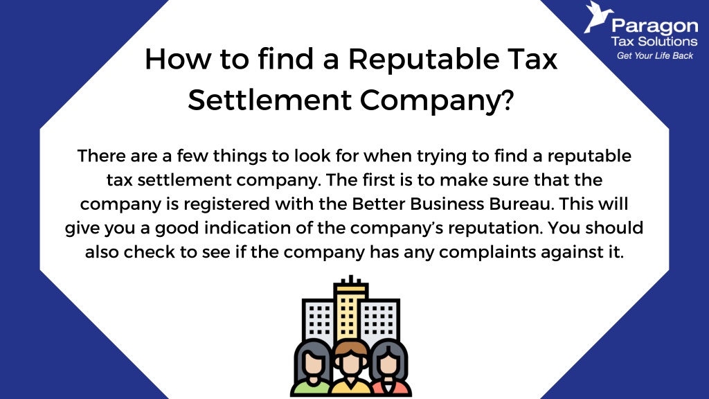 Irs Tax Settlement Companies