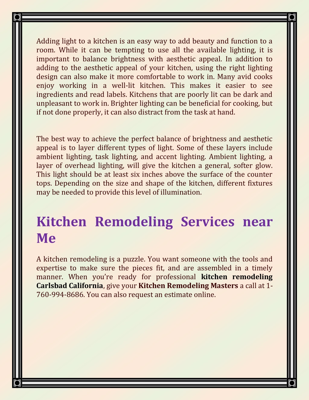 PPT - Kitchen Remodeling Ideas to Maximize Your Space PowerPoint ...