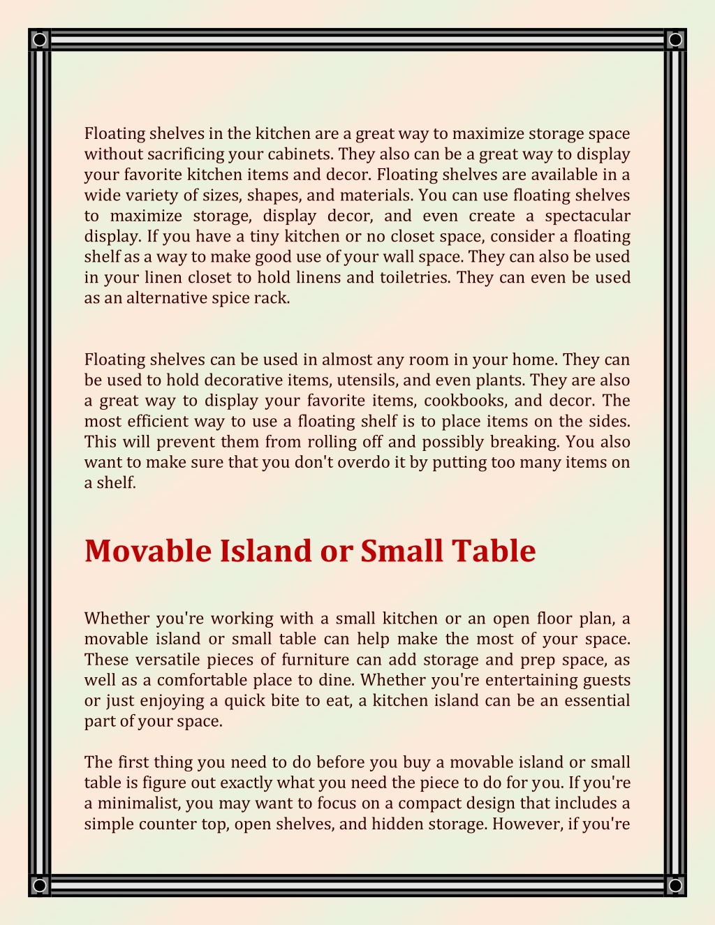 PPT - Kitchen Remodeling Ideas to Maximize Your Space PowerPoint ...