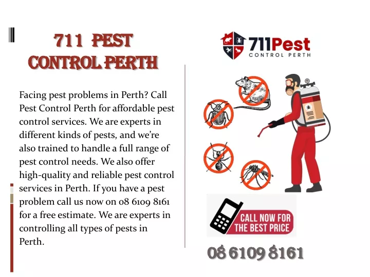 PPT 711 Pest Control Perth PowerPoint Presentation, free download
