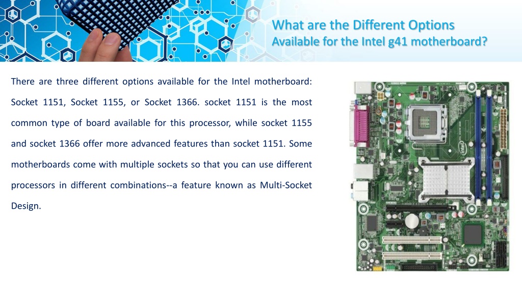 PPT - Why Choose The Perfect Intel BLKDG41KR Motherboard For Your PC ...