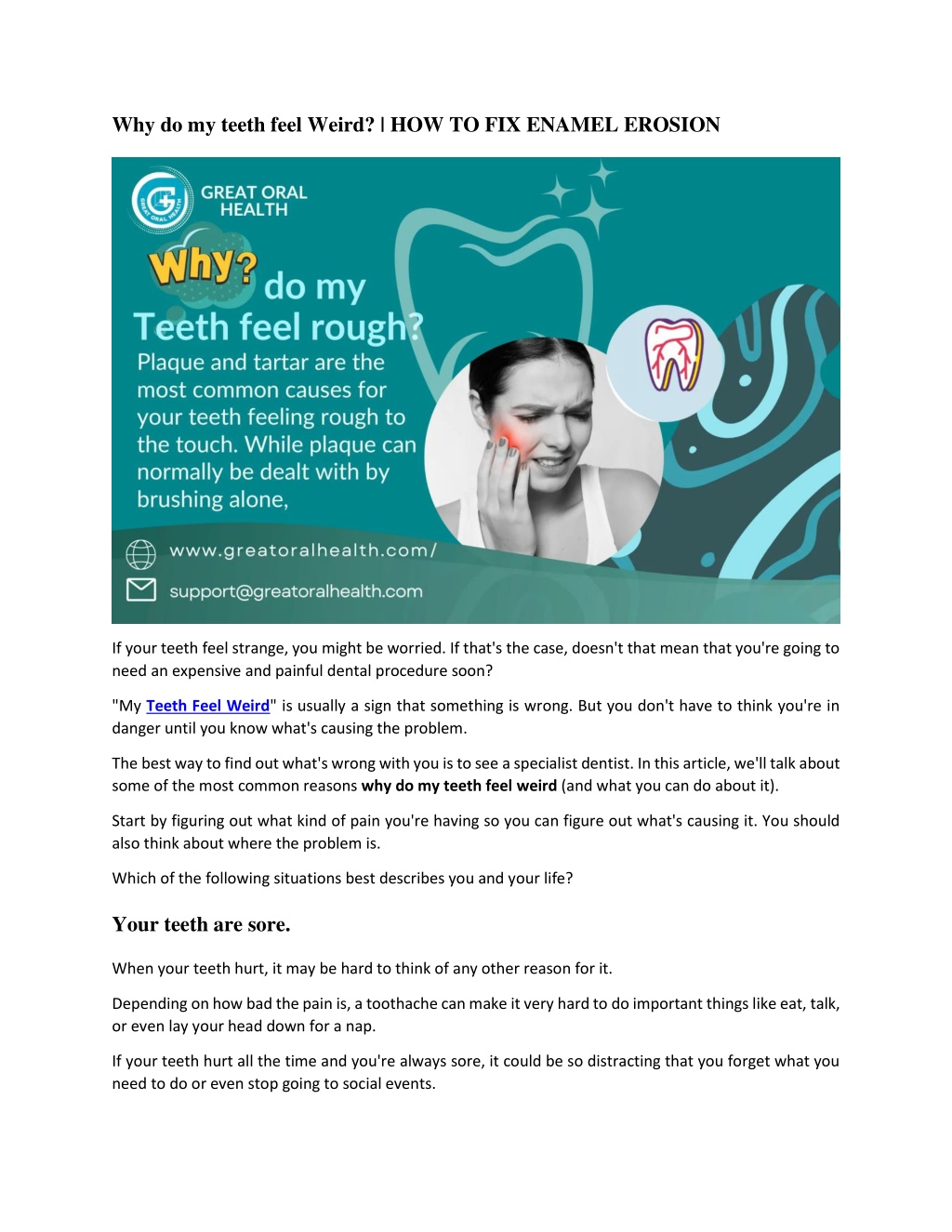 ppt-why-do-my-teeth-feel-weird-powerpoint-presentation-free-download