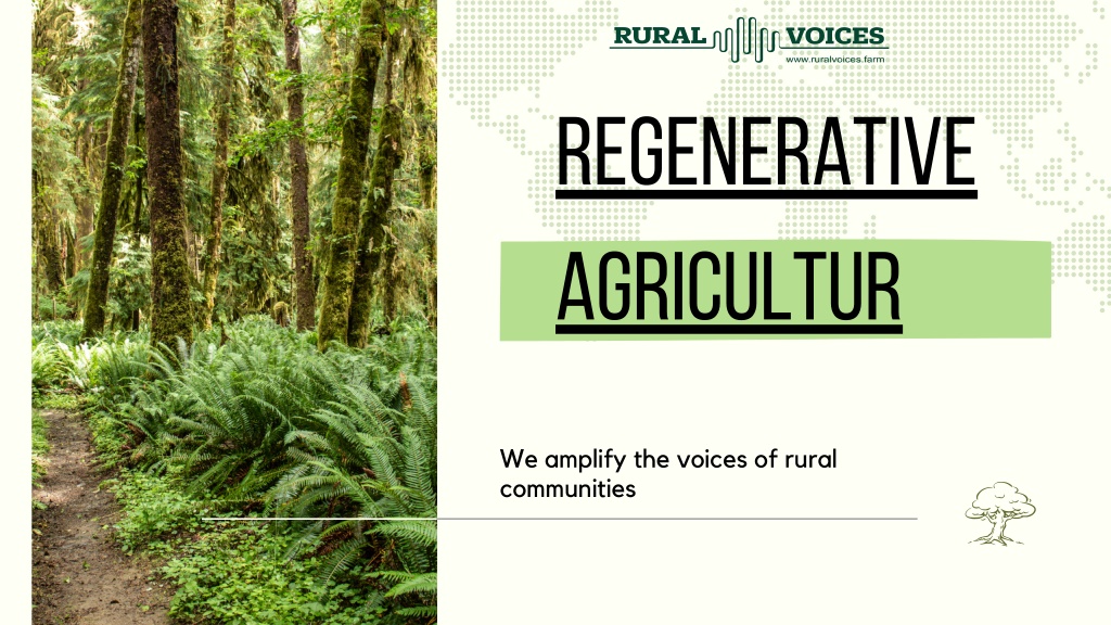 PPT - Practical Advice On Regenerative Agriculture | Rural Voices PowerPoint Presentation - ID ...