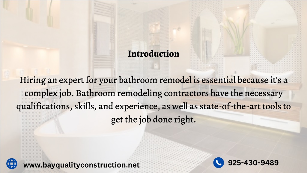 PPT - 3 THINGS TO CONSIDER BEFORE YOU REMODEL YOUR BATHROOM PowerPoint ...