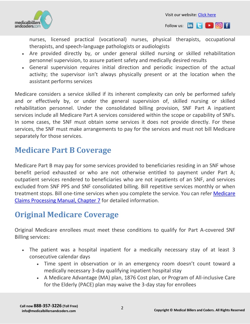 PPT - Medicare SNF Billing Coverage 2022 PowerPoint Presentation, Free ...