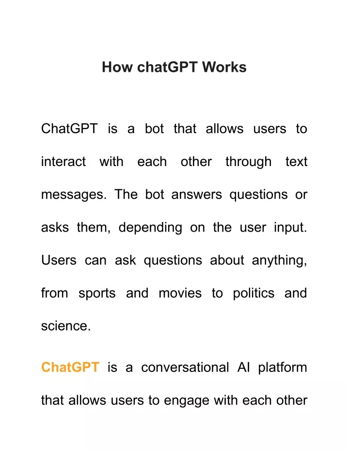 presentation on chatgpt pdf