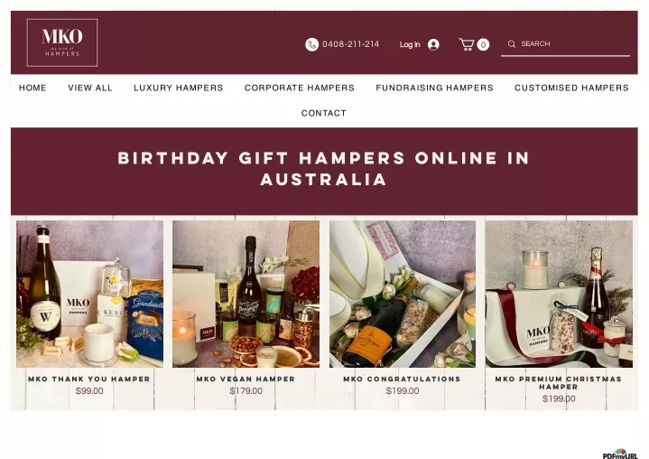 ppt-buy-birthday-gift-hampers-online-in-australia-powerpoint