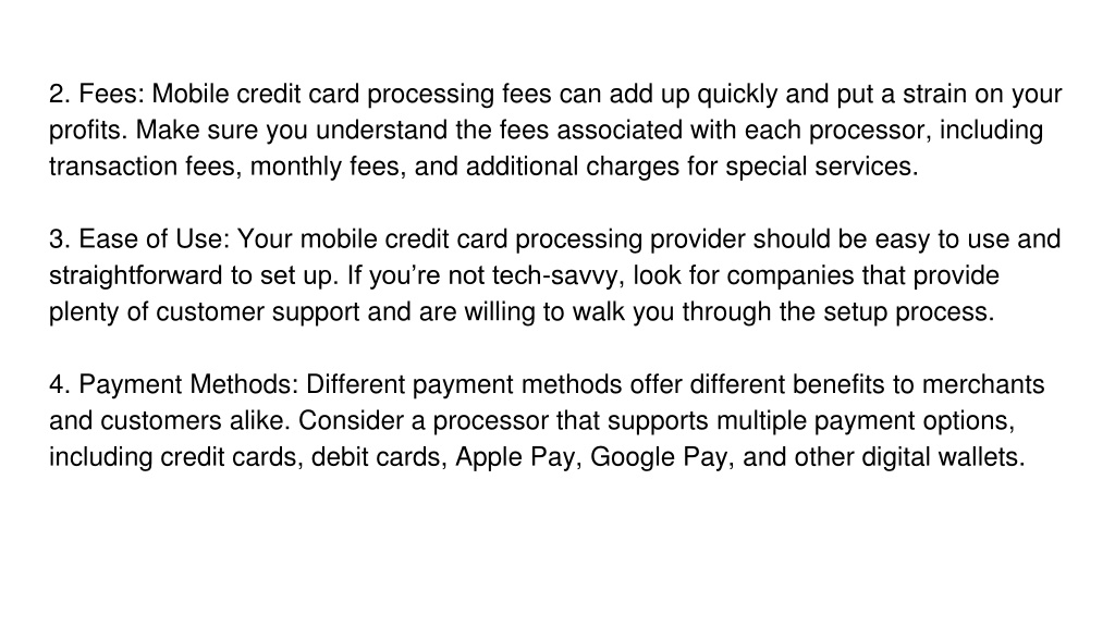 PPT - best-guide-to-choose-mobile-credit-card-processing-company