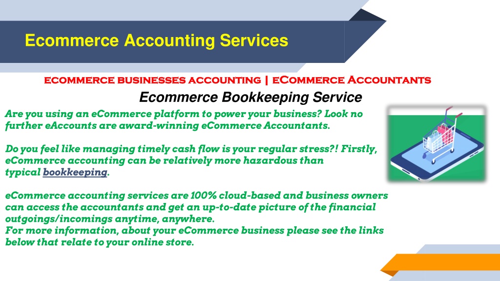 PPT - ECommerce Accountants | Ecommerce Businesses Accounting ...