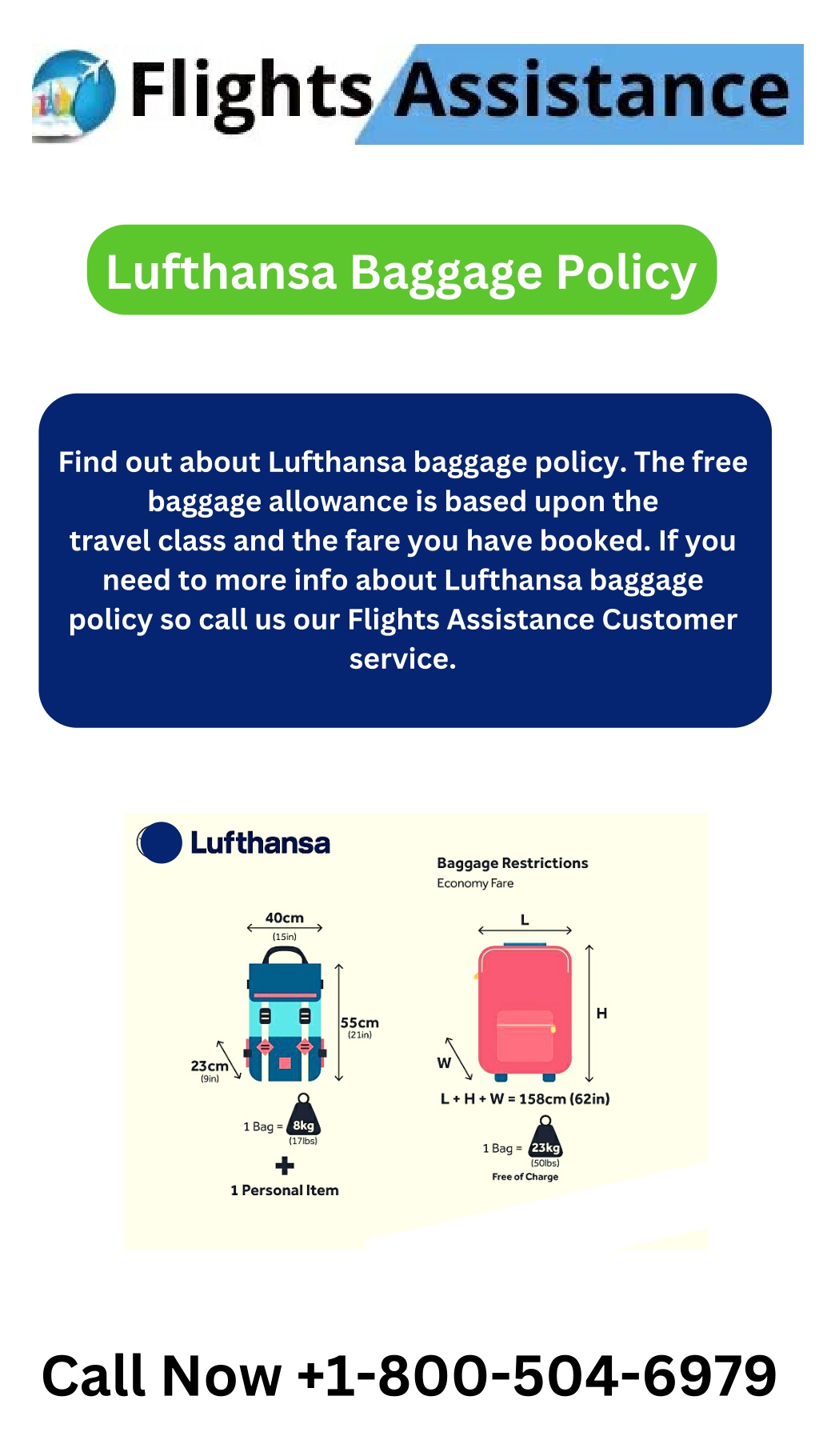 PPT lufthansa baggage policy PowerPoint Presentation, free download