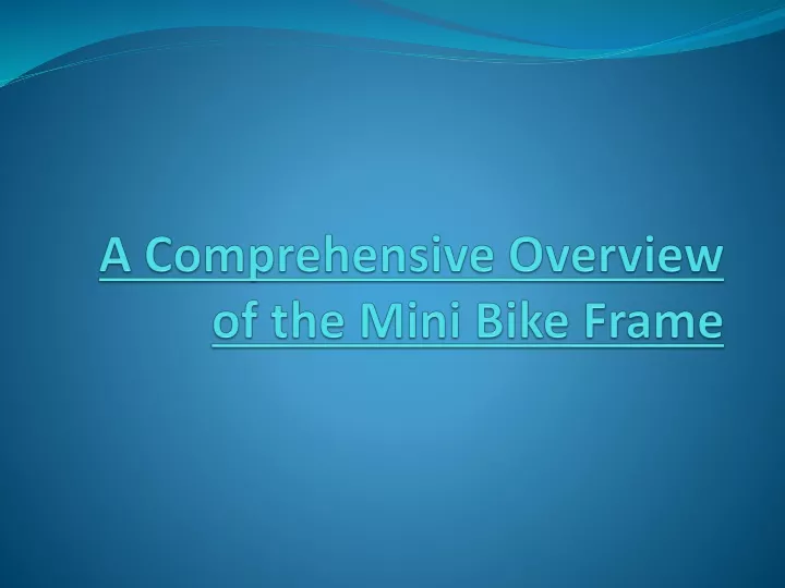 x small bike frame