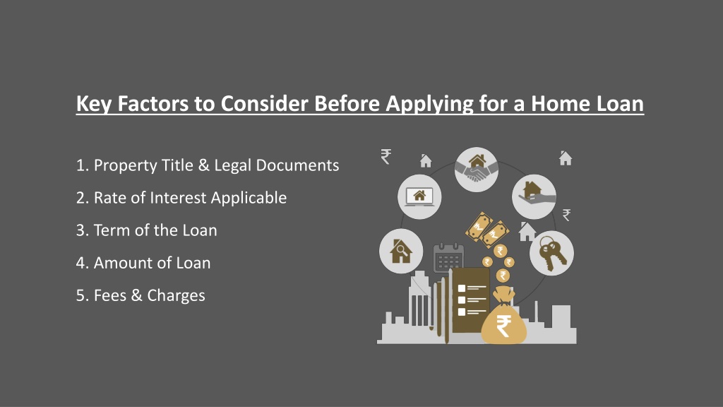 PPT - Things to Consider Before Buying a House on Home Loan PowerPoint ...