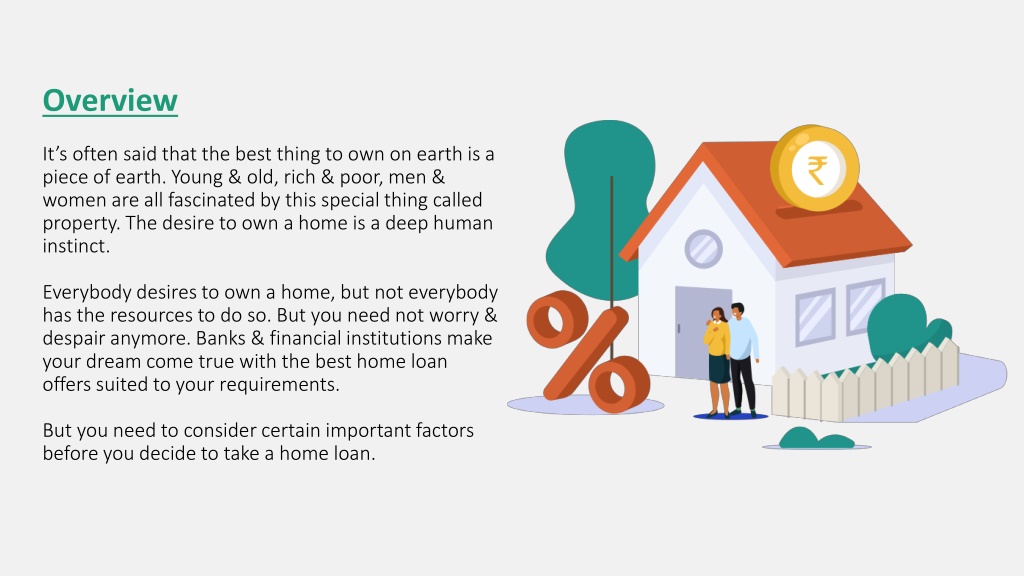 PPT - Things to Consider Before Buying a House on Home Loan PowerPoint ...