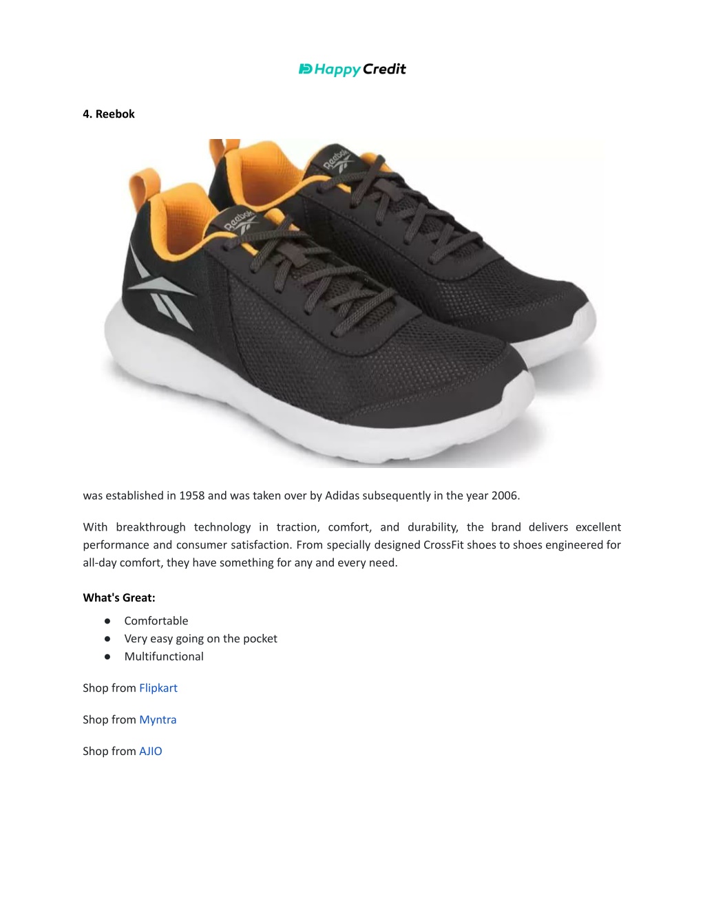 PPT - TOP 10 SPORTS SHOE BRANDS IN INDIA YOU SHOULD CONSIDER PowerPoint ...