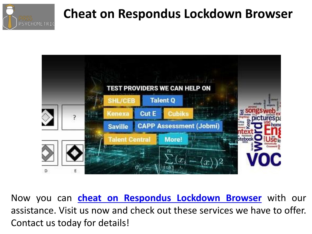 PPT - How to cheat on Respondus Lockdown Browser PowerPoint