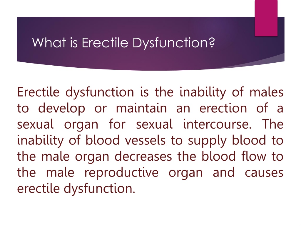 PPT - Natural Tips To Cure Erectile Dysfunction PowerPoint Presentation ...