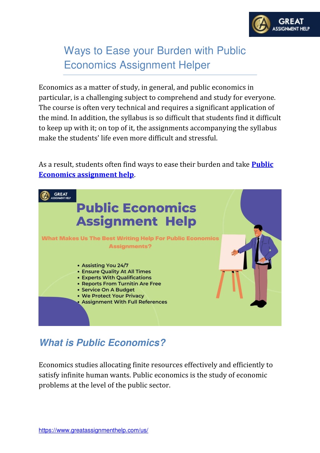 assignment benefit burden