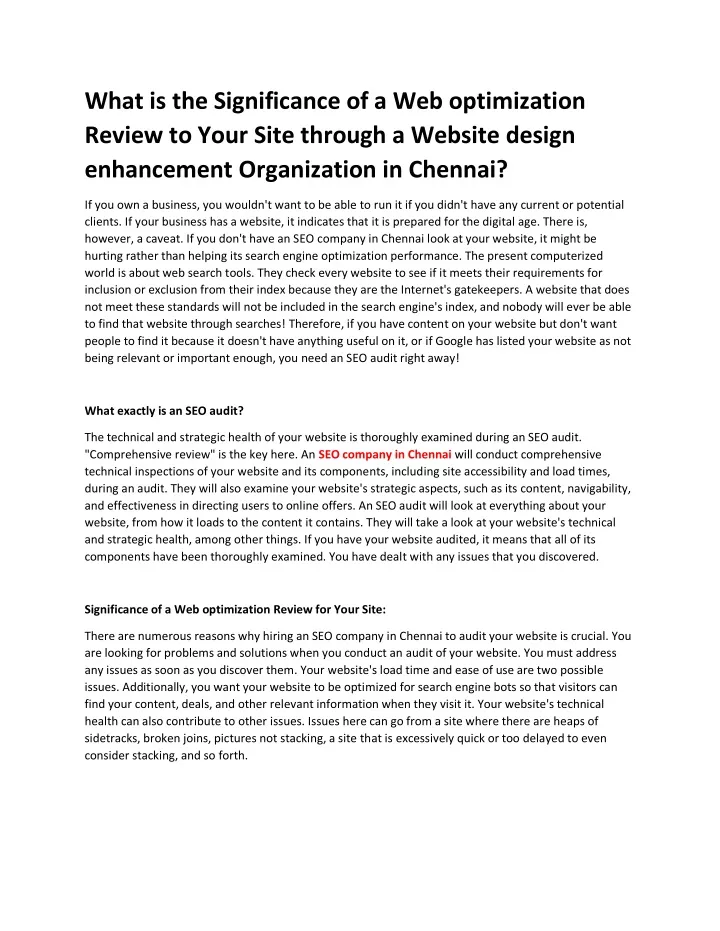 ppt-what-is-the-significance-of-a-web-optimization-review-to-your