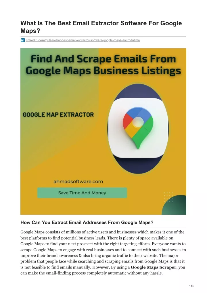 google maps email extractor 4.4
