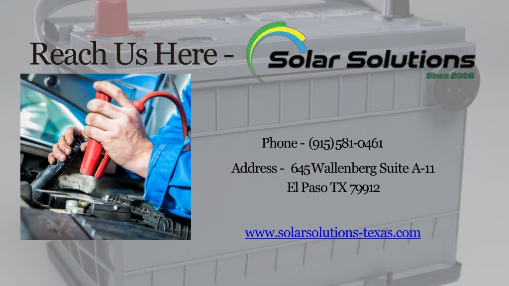 PPT - Solar Battery Buying Guide Of 2022 - Solar Solutions-compressed ...