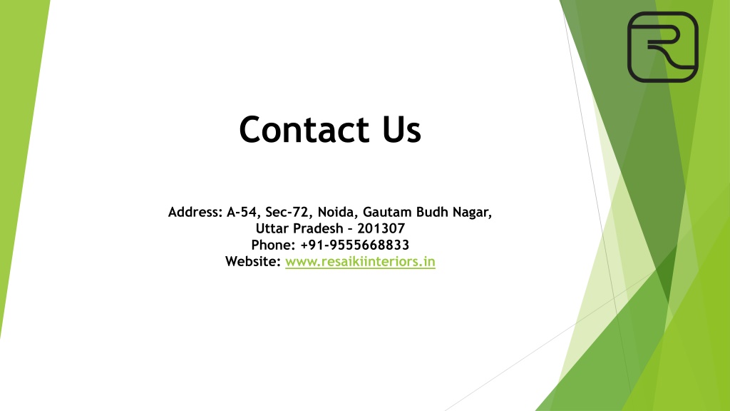 PPT Interior Designers in Gurgaon Resaiki Interior PowerPoint
