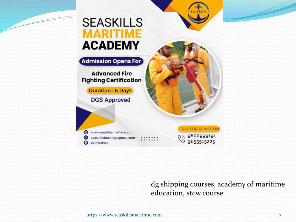 PPT - Maritime Certification Courses|Best Maritime Academy|STCW Courses ...