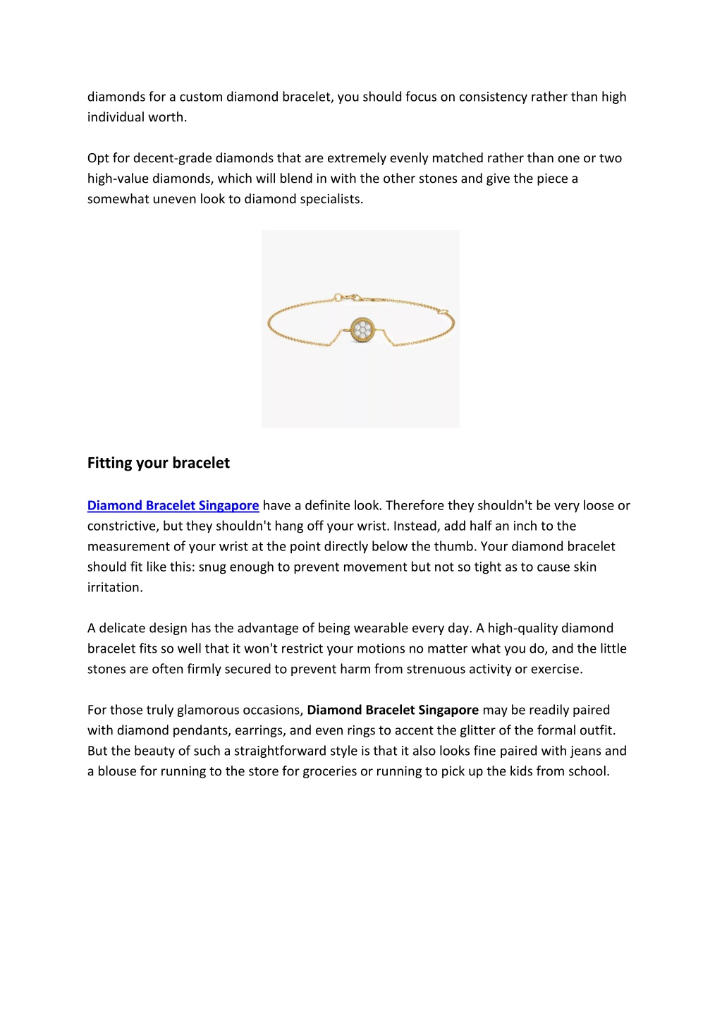 ppt-best-guide-to-choosing-diamond-bracelet-singapore-powerpoint