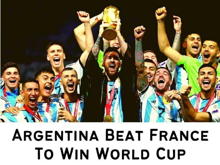 argentina beat france to win world cup n.