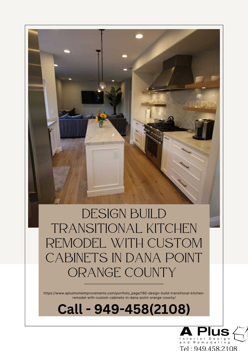 Ppt Design Build Transitional Kitchen Remodel With Custom Cabinets In Dana Point Orange County 0366