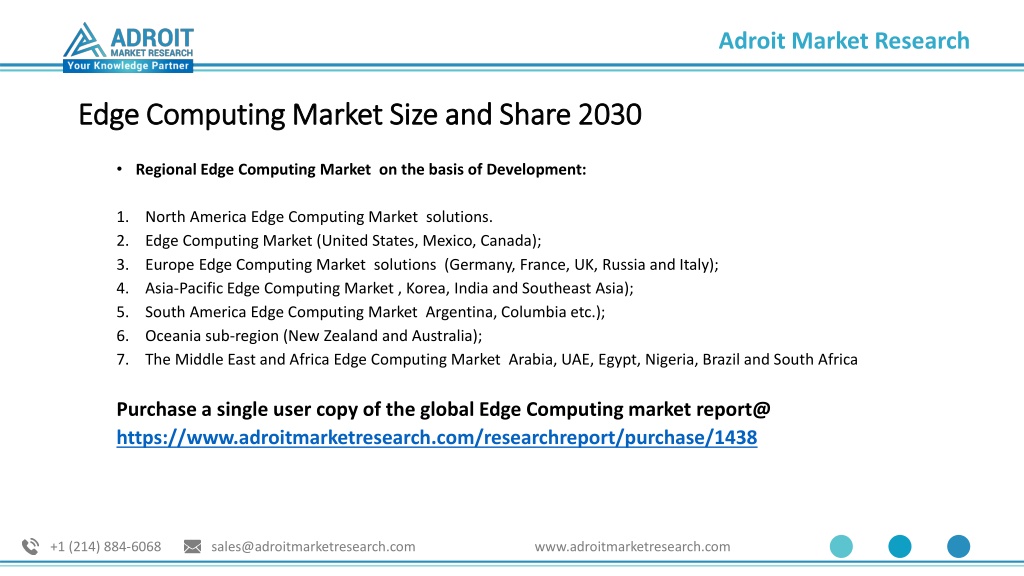 PPT - Edge Computing Market Size, Demand, Trends, Applications ...