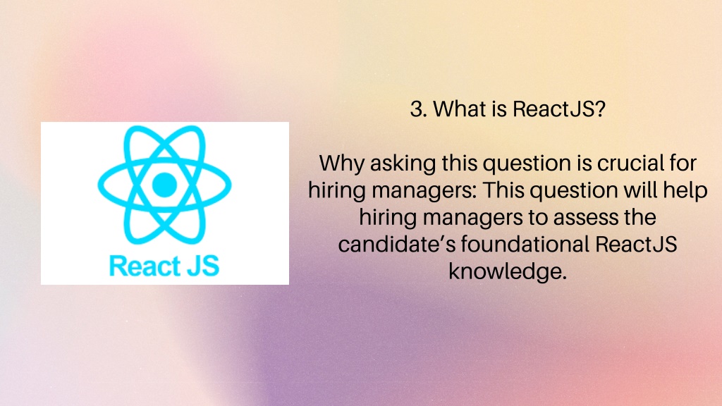 PPT - Top React Interview Questions To Ask Before Hiring A ReactJS ...