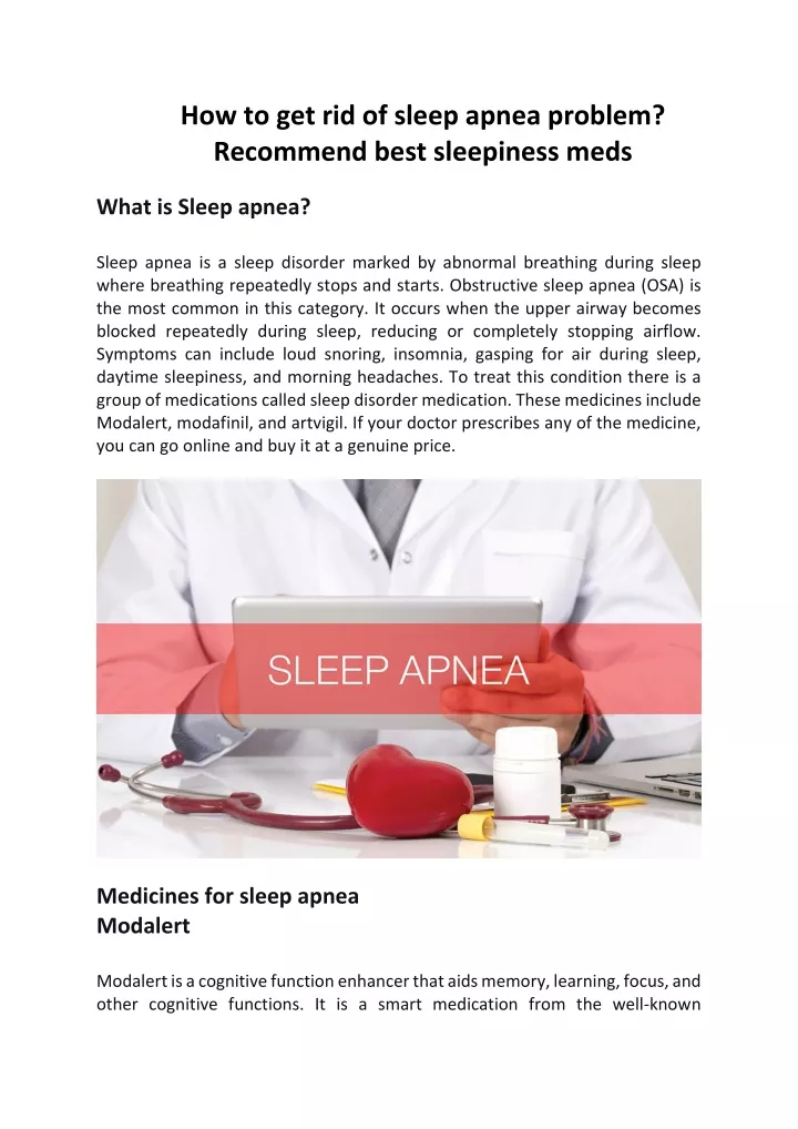 ppt-how-to-get-rid-of-sleep-apnea-problem-recommend-best-sleepiness