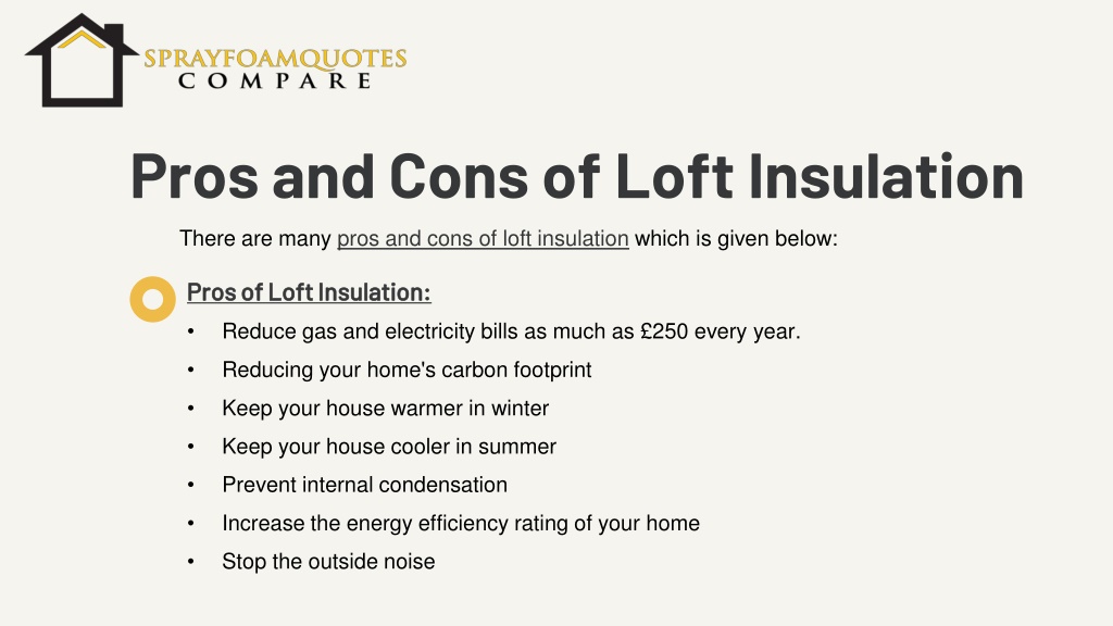 PPT How much does Loft Insulation Cost in 2022 UK? PowerPoint