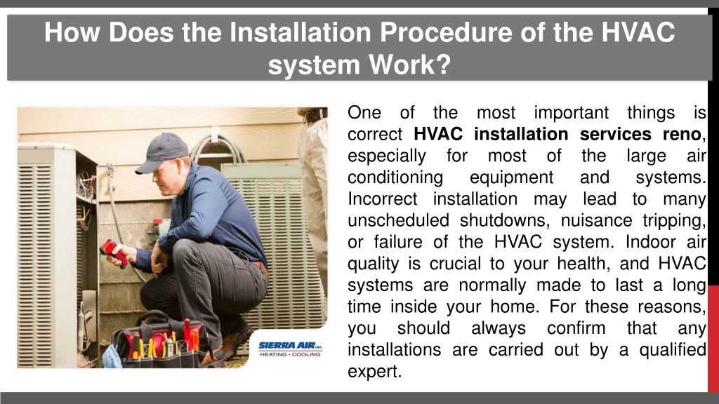 PPT - How Does the Installation Procedure of the HVAC system Work ...