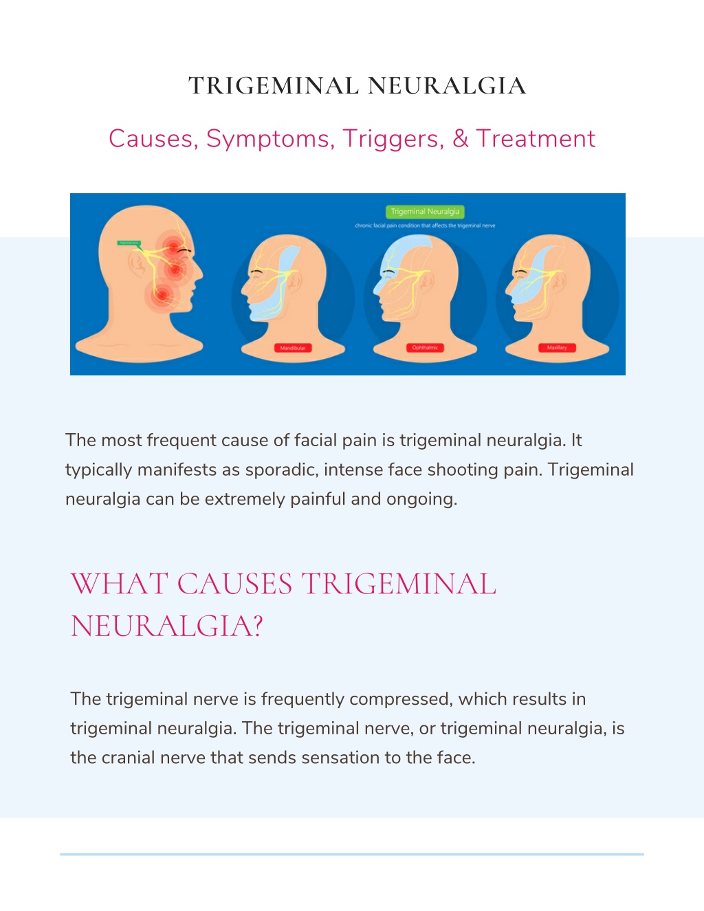 Ppt Trigeminal Neuralgia Causes Symptoms Triggers Treatment