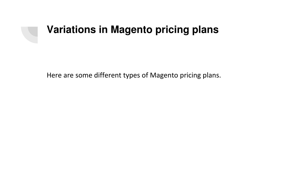 PPT Ultimate Guide to Magento Website Costs_ You Must Know PowerPoint